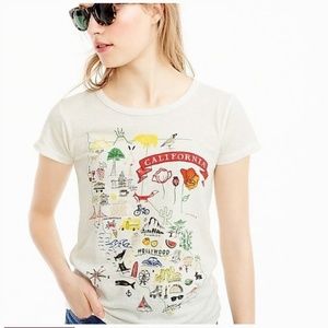 "California" destination art T-shirt